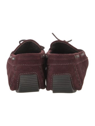 Bottega Veneta Intrecciato Weave Suede Moccasins