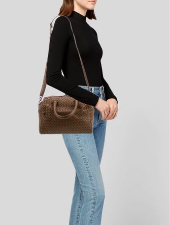 Bottega Veneta Intrecciato Top Handle Bag