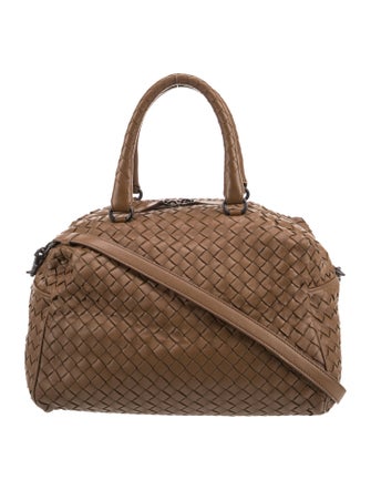 Bottega Veneta Intrecciato Top Handle Bag