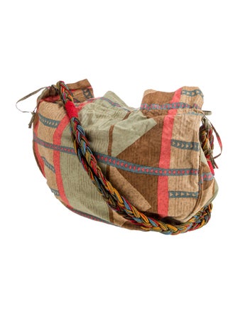 Bottega Veneta Canvas Shoulder Bag