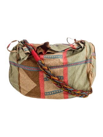 Bottega Veneta Canvas Shoulder Bag