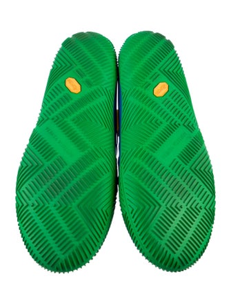 Bottega Veneta Rubber Colorblock Pattern Sneakers