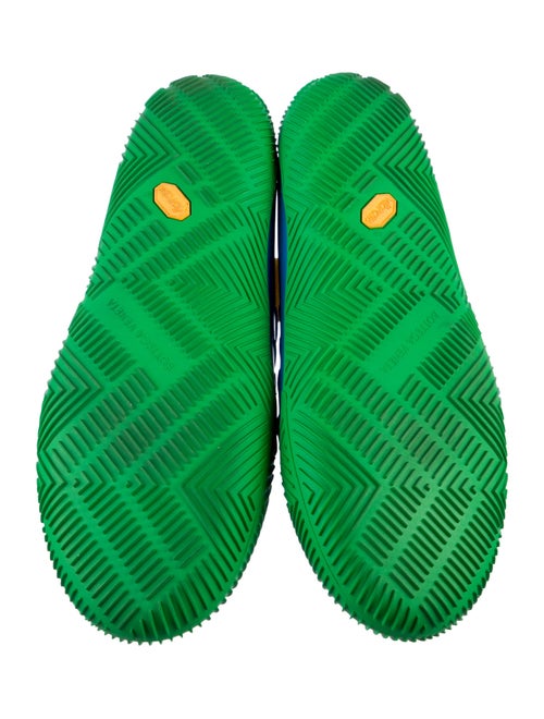 Bottega Veneta Rubber Colorblock Pattern Sneakers