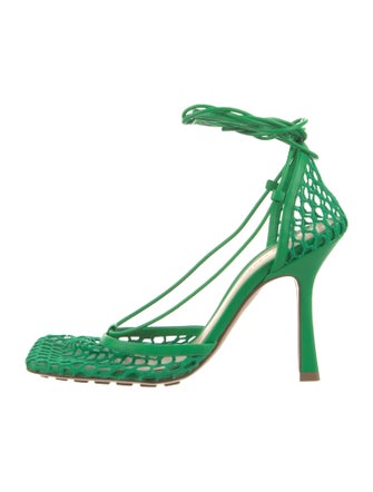 Bottega Veneta Mesh D'Orsay Pumps