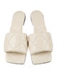 Bottega Veneta Intrecciato Weave Leather Slides