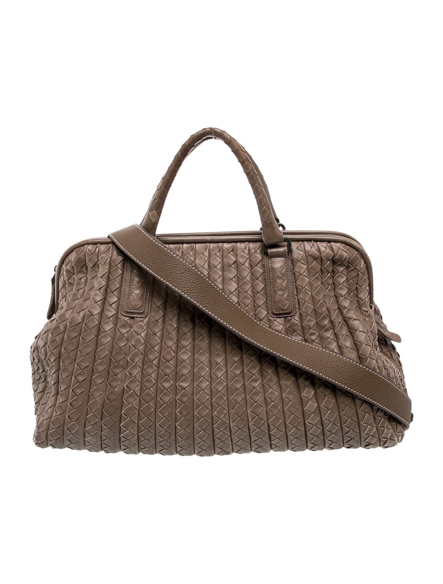 Bottega Veneta Intrecciato Shoulder Bag Vintage