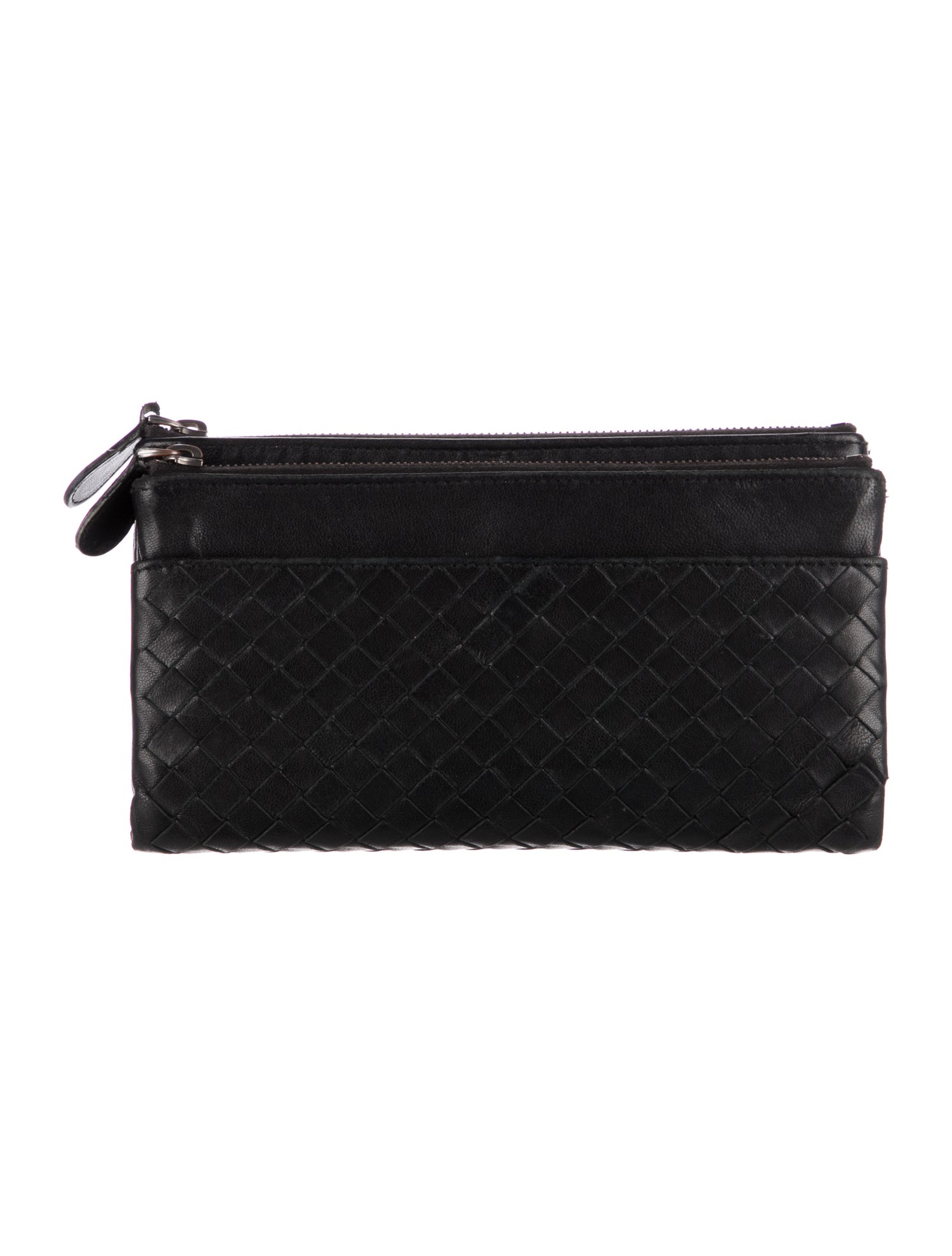 Bottega Veneta Intrecciato Weave Leather Wallet