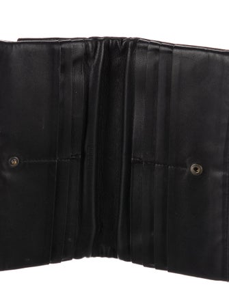 Bottega Veneta Intrecciato Weave Leather Wallet