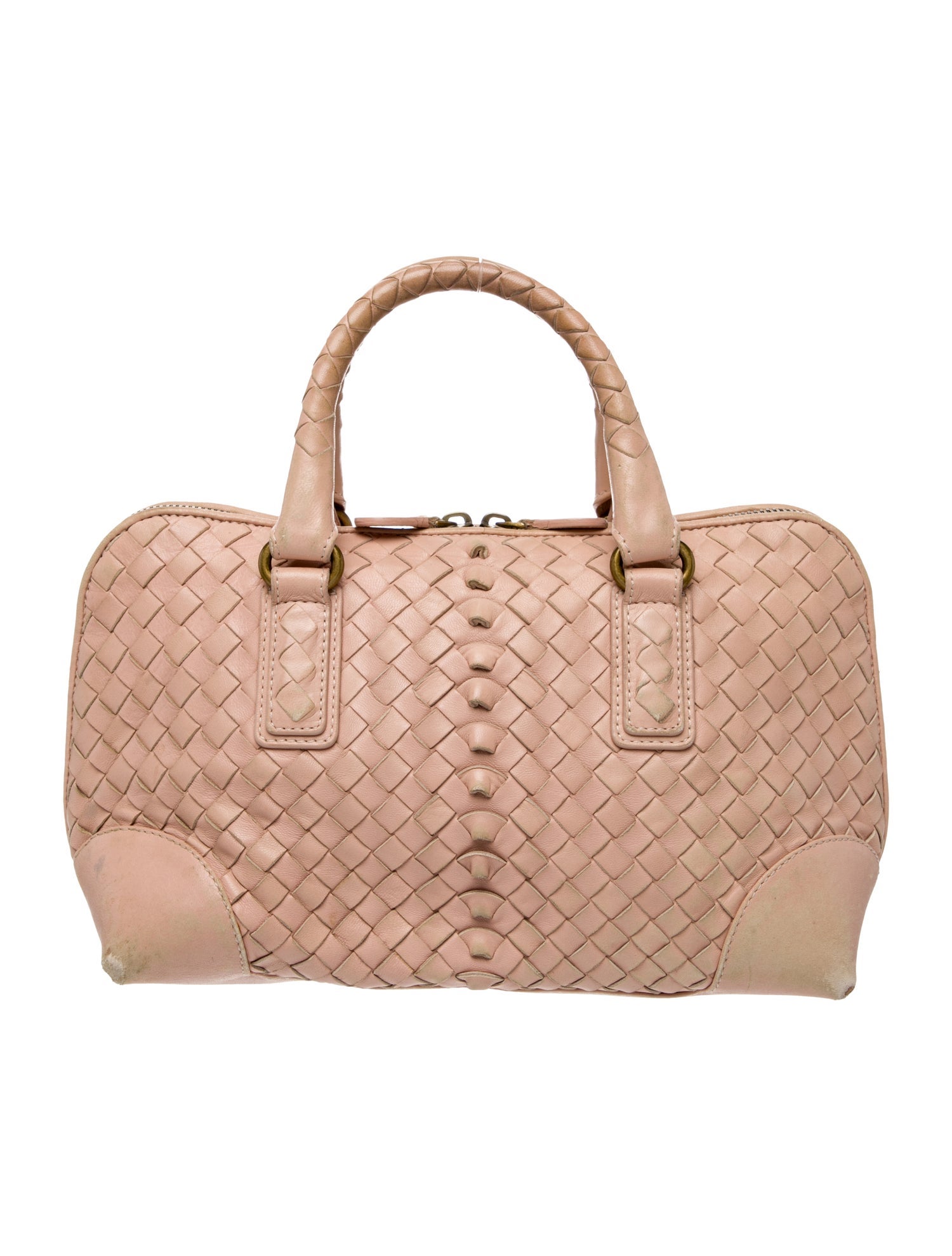 Bottega Veneta Intrecciato Top Handle Bag Vintage