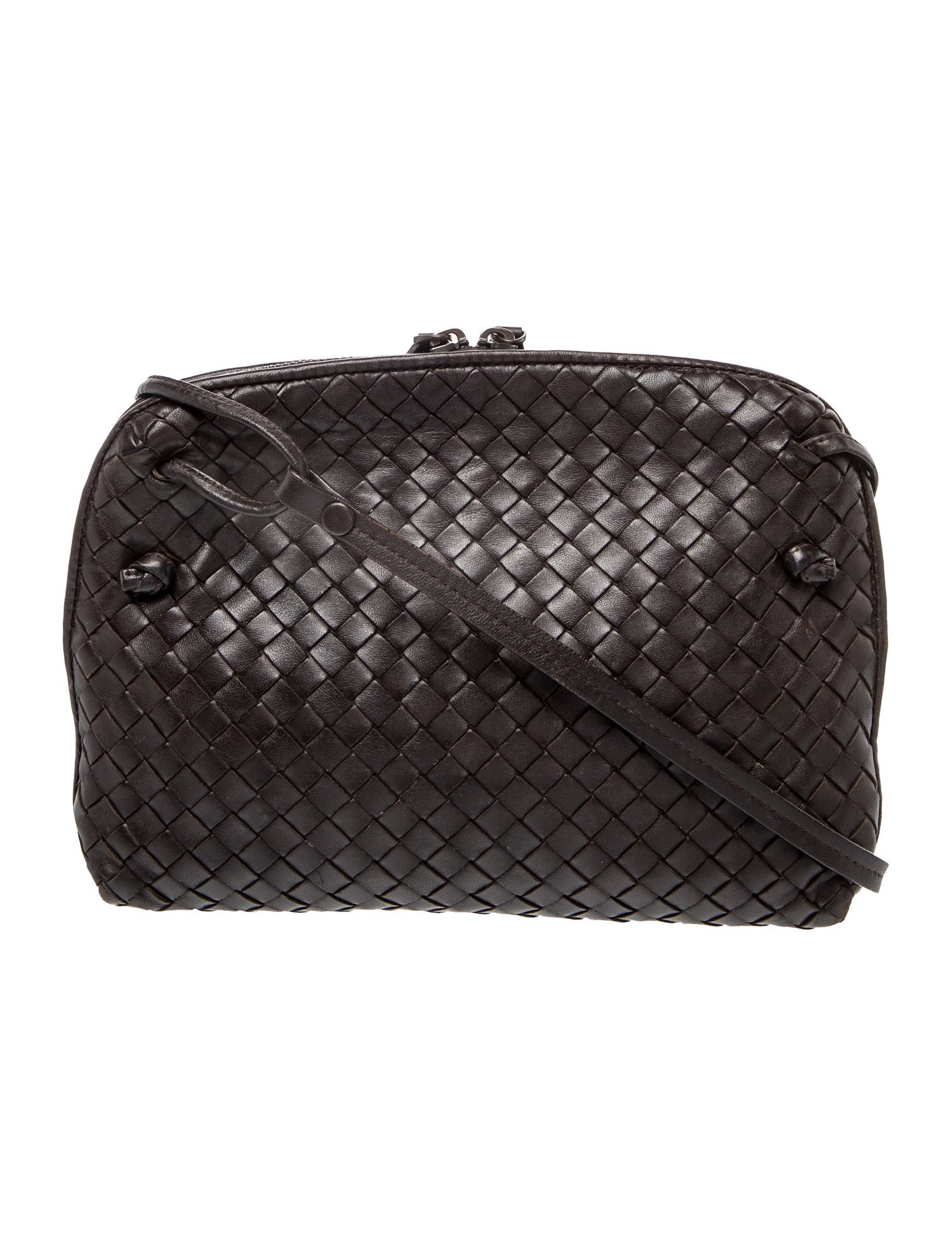 Bottega Veneta Intrecciato Crossbody Bag Vintage