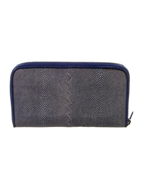 Bottega Veneta Stingray Printed Wristlet