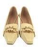 Bottega Veneta Leather Chain-Link Accents Pumps