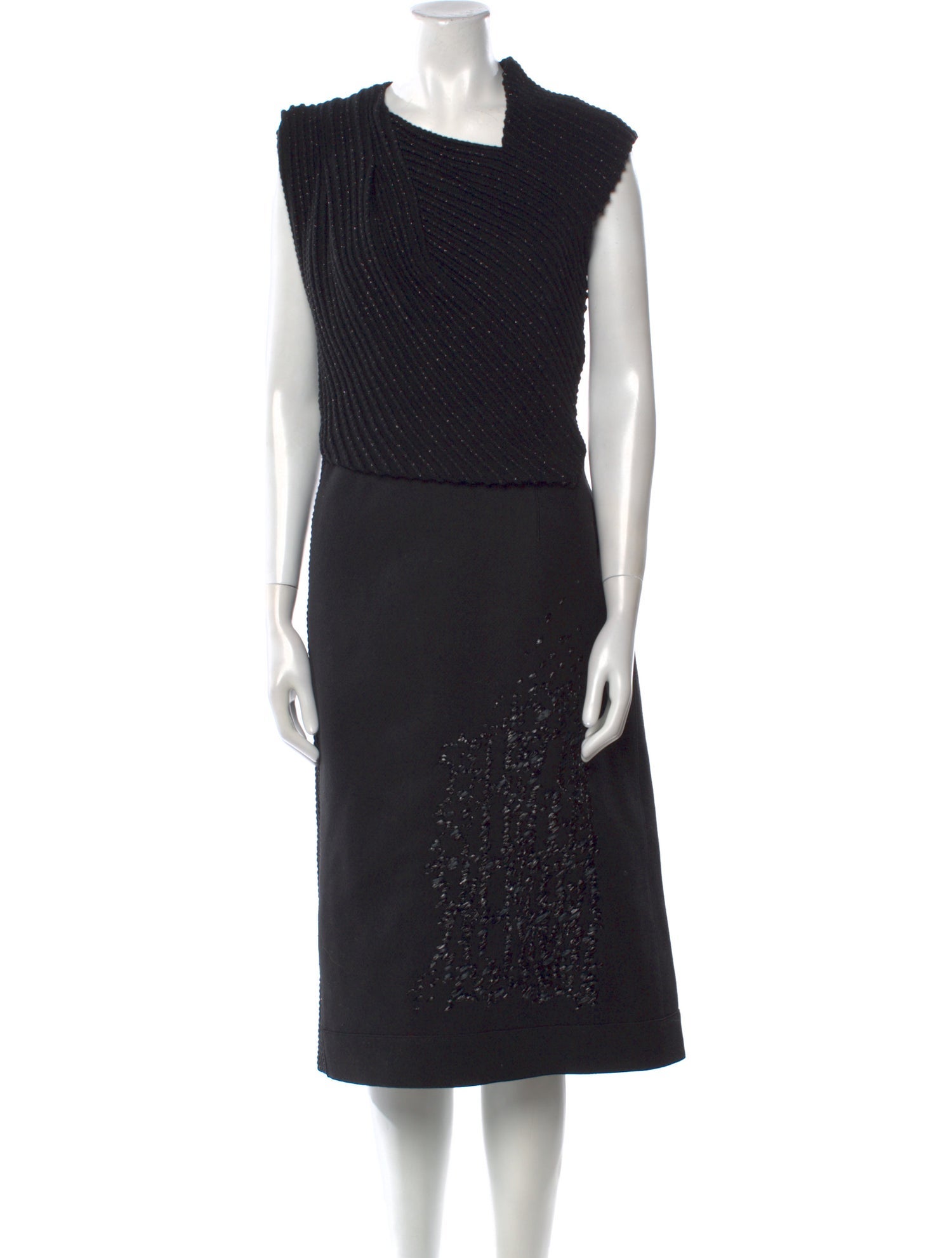 Bottega Veneta Silk Midi Length Dress