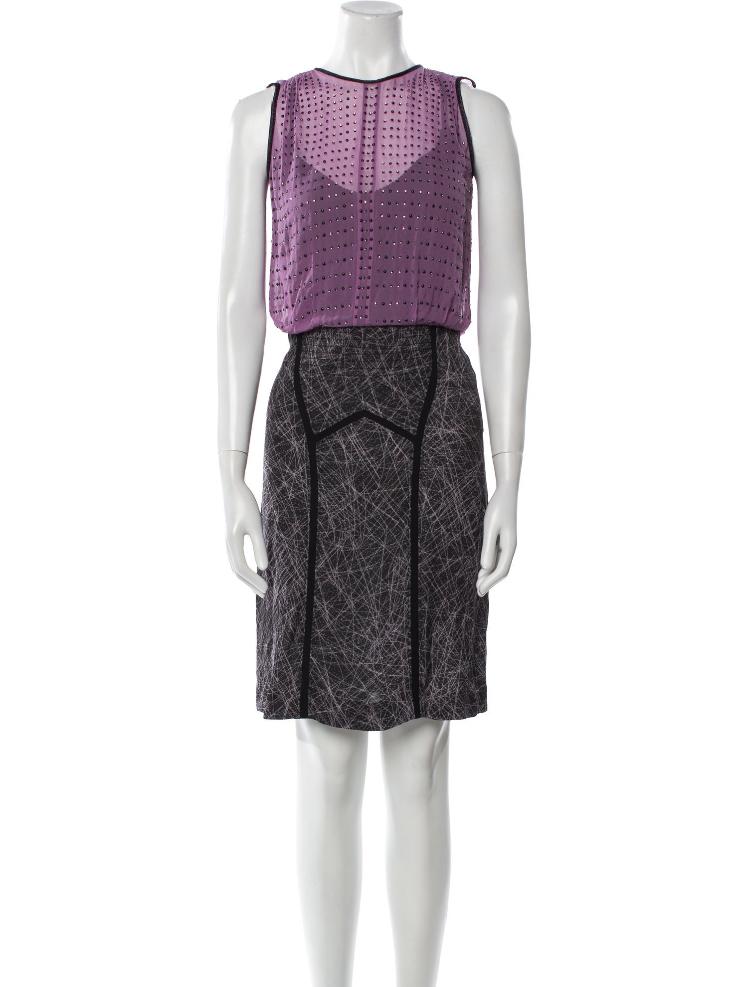 Bottega Veneta Silk Knee-Length Dress