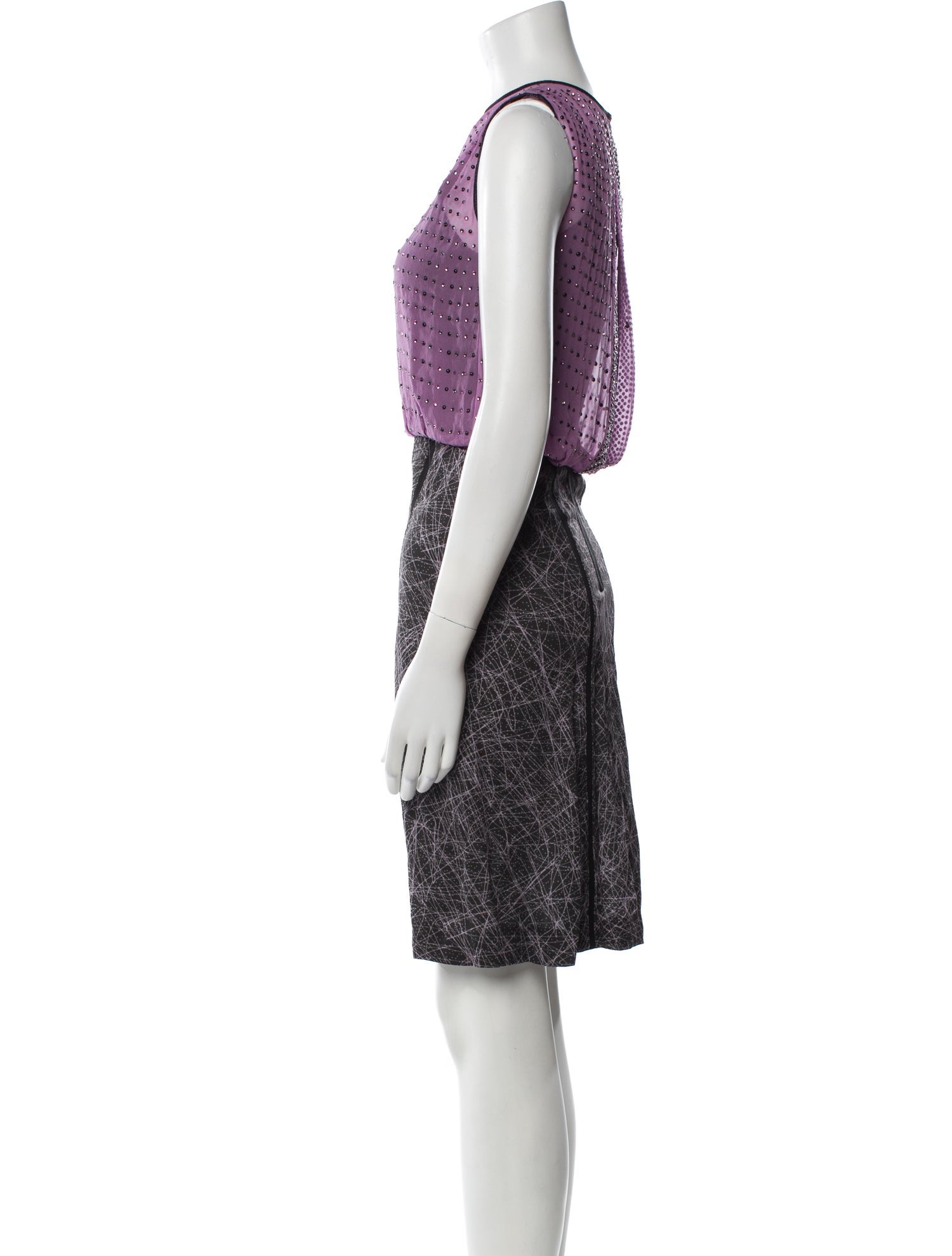 Bottega Veneta Silk Knee-Length Dress