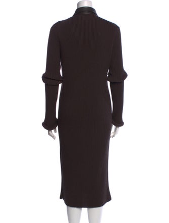 Bottega Veneta Wool Midi Length Dress