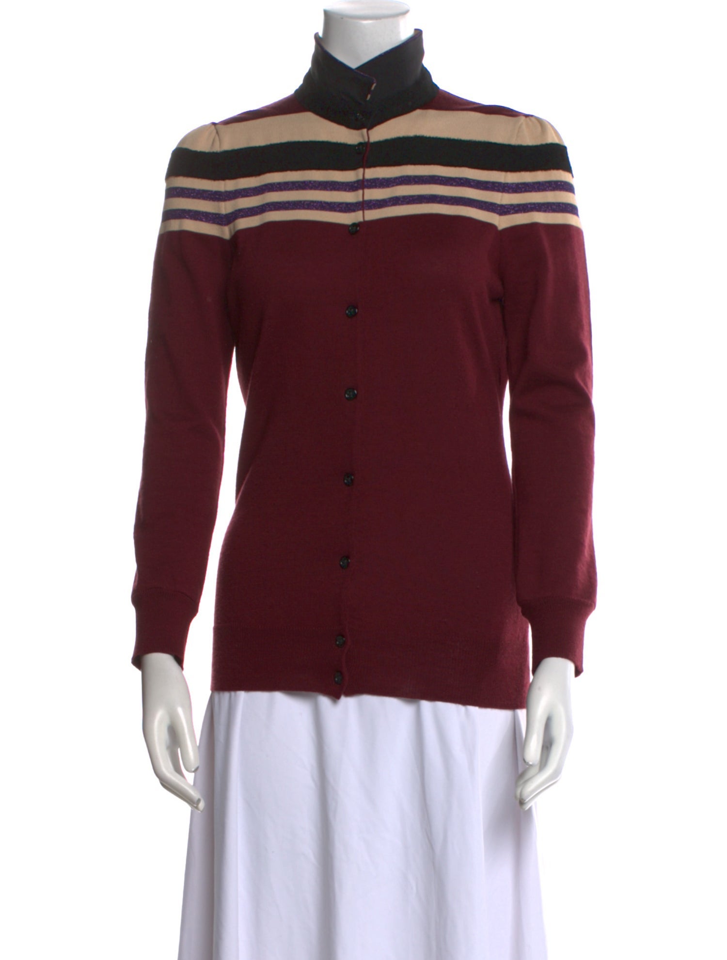 Bottega Veneta Wool Striped Top