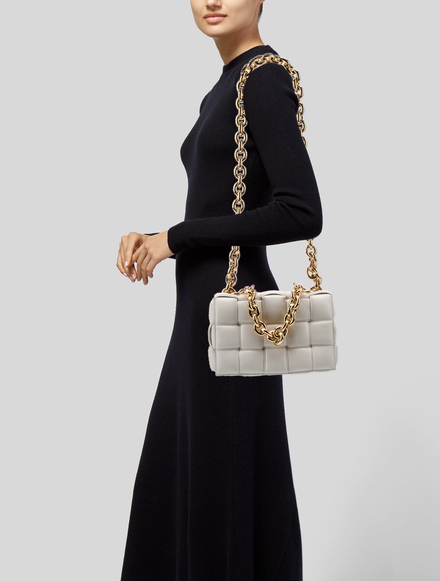 Bottega Veneta Leather Casette Bag Medium