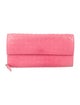 Bottega Veneta Intrecciato Weave Leather Continental Wallet