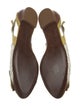 Bottega Veneta Leather Colorblock Pattern Flats