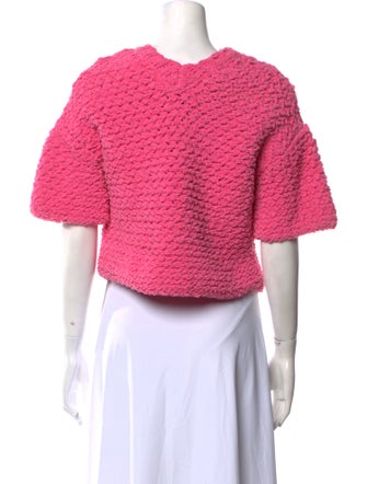 Bottega Veneta Nylon Crew Neck Sweater