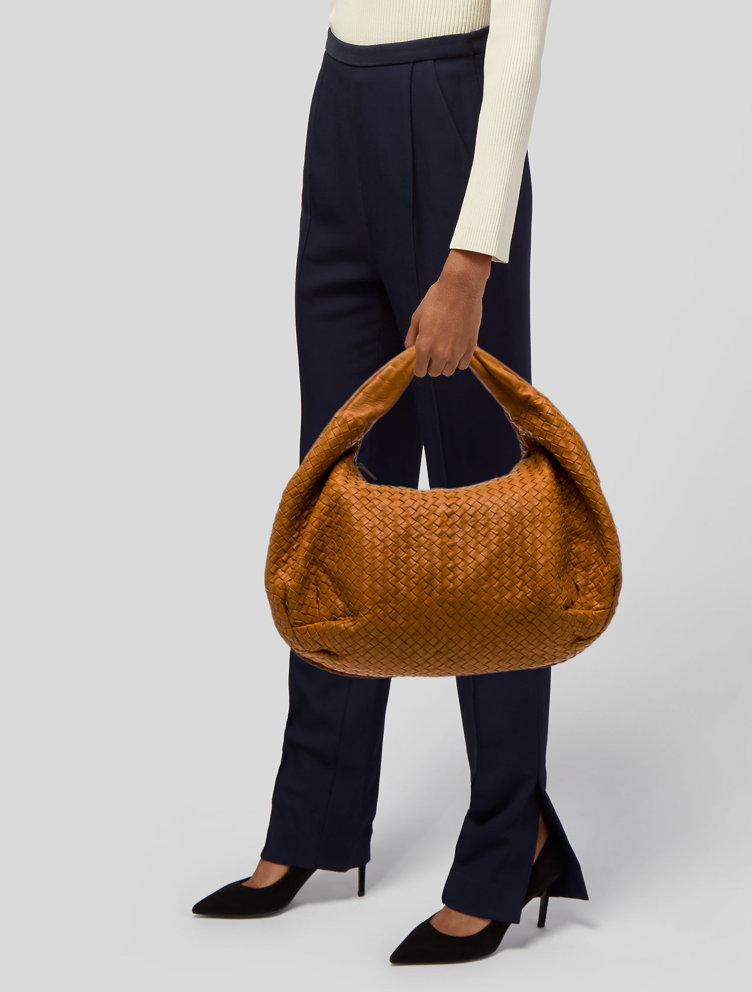 Bottega Veneta Intrecciato Veneta Hobo Vintage