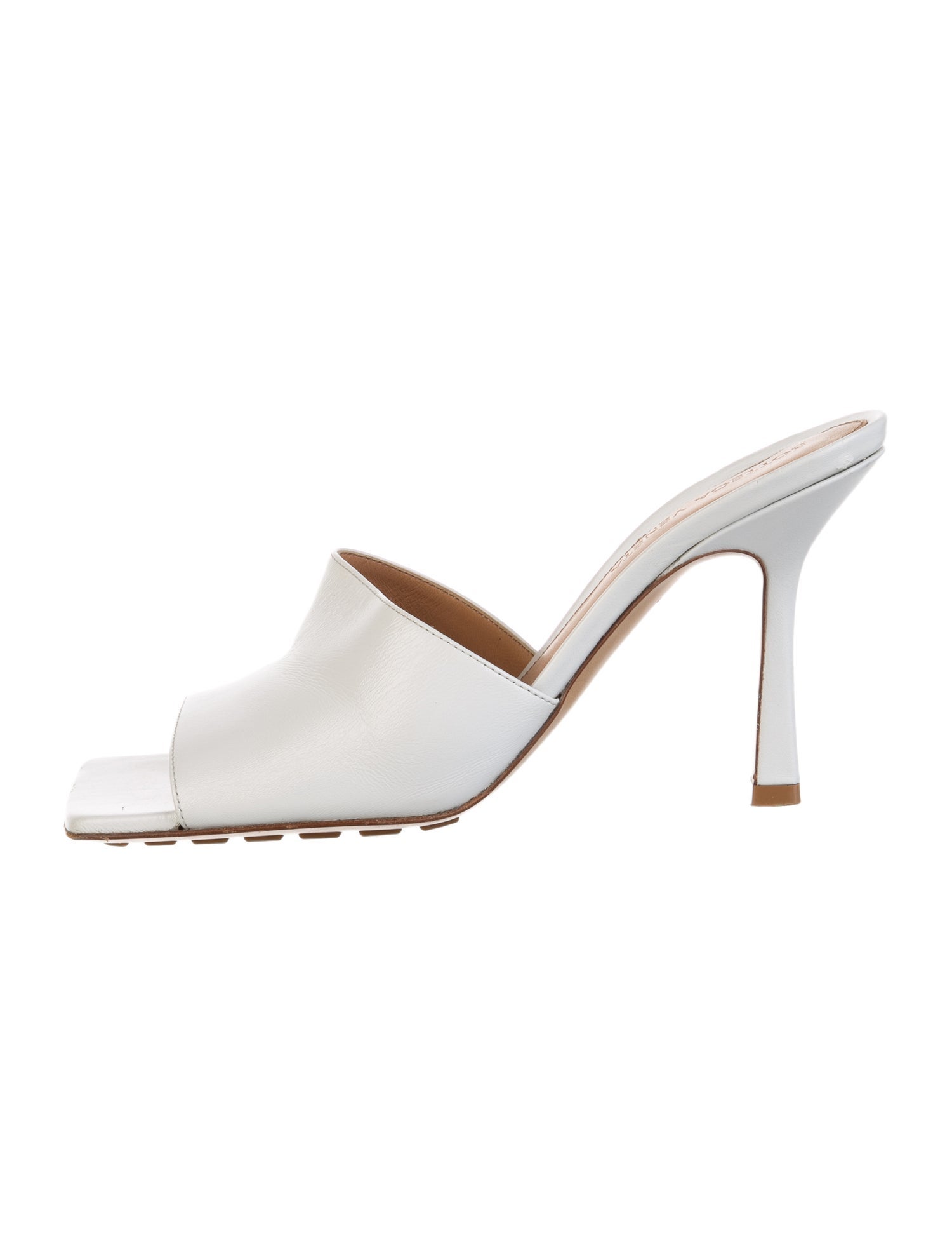 Bottega Veneta Leather Slides