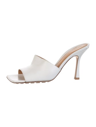 Bottega Veneta Leather Slides