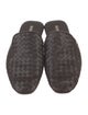 Bottega Veneta Intrecciato Weave Leather Slippers