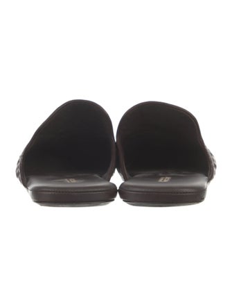 Bottega Veneta Intrecciato Weave Leather Slippers