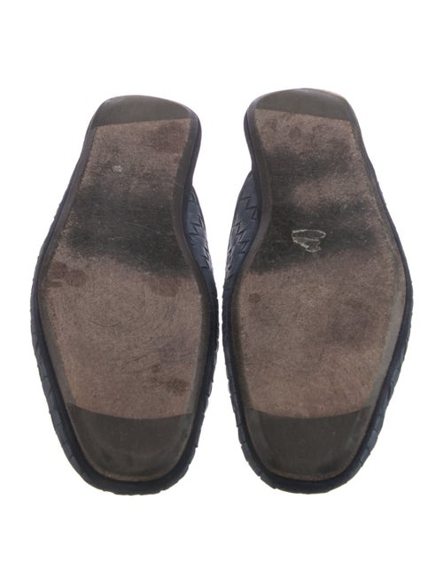 Bottega Veneta Intrecciato Weave Leather Slippers