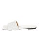 Bottega Veneta Quilted Pattern Leather Slides