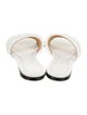 Bottega Veneta Quilted Pattern Leather Slides