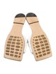 Bottega Veneta Quilted Pattern Leather Slides