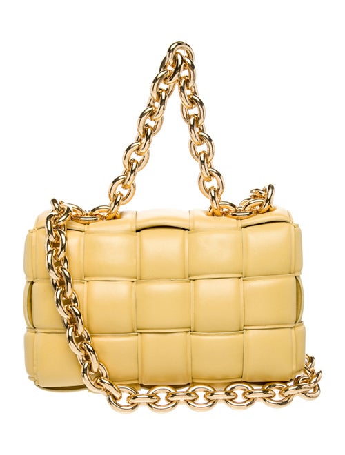 Bottega Veneta Intrecciato Chain Padded Cassette