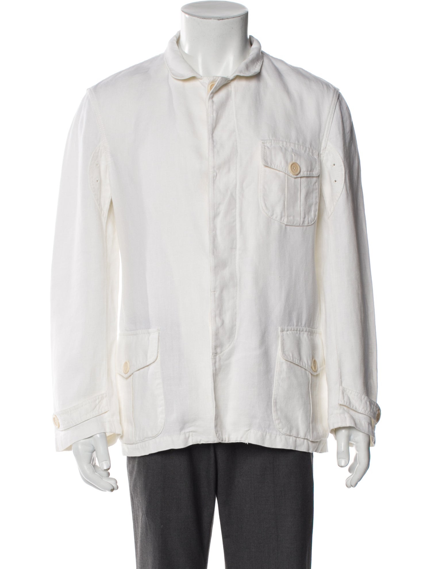 Bottega Veneta Linen Windbreaker