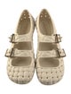 Bottega Veneta Intrecciato Weave Rubber Mary Jane Flats