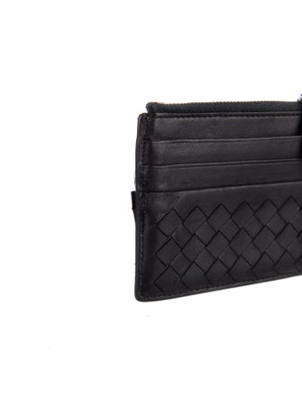 Bottega Veneta Intrecciato Weave Leather Wallet
