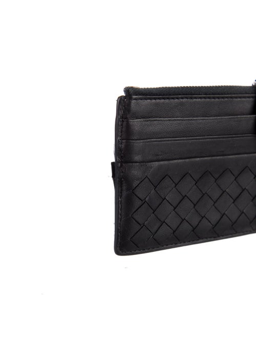 Bottega Veneta Intrecciato Weave Leather Wallet