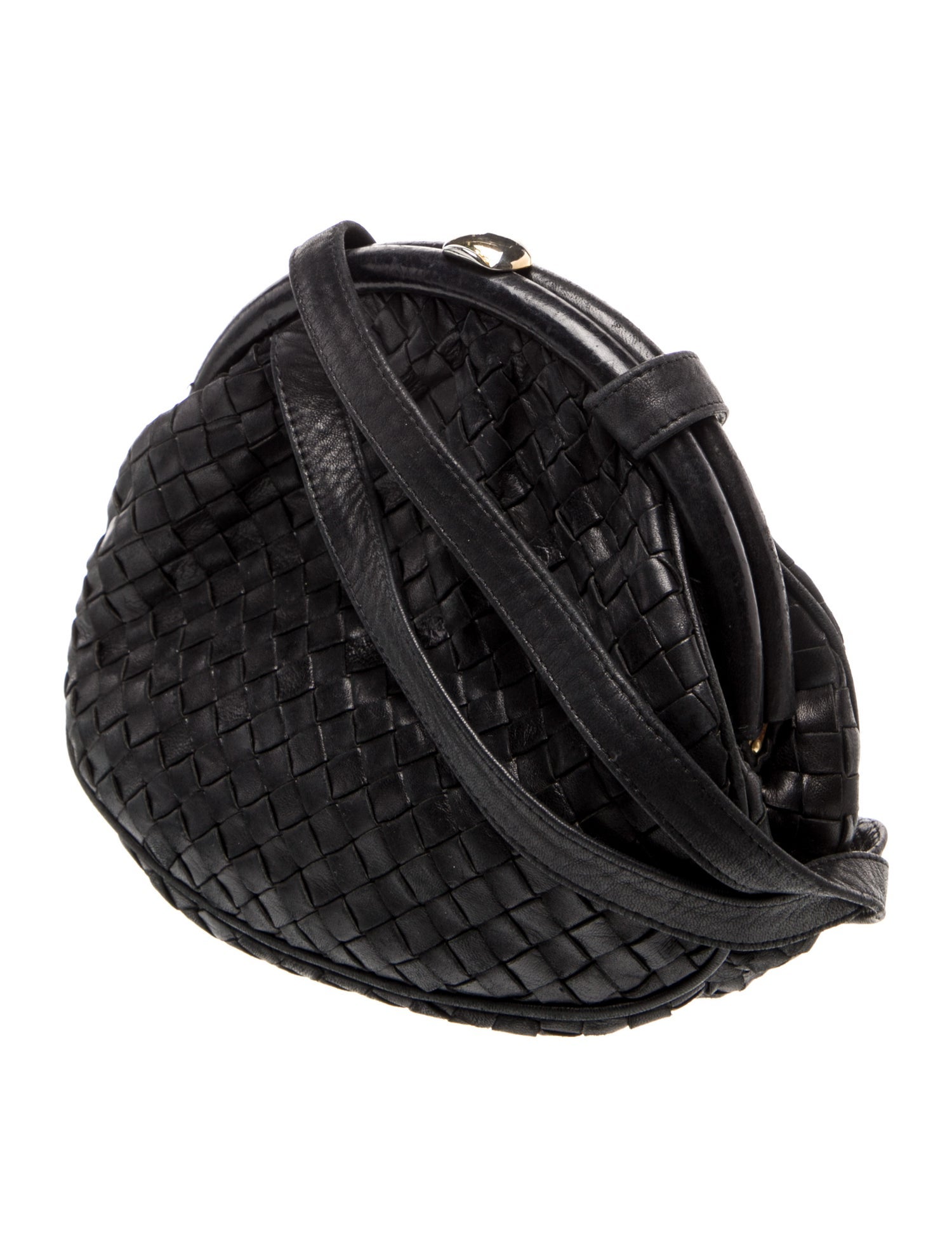 Bottega Veneta Intrecciato Shoulder Bag Vintage
