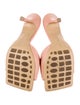 Bottega Veneta Quilted Pattern Leather Slides