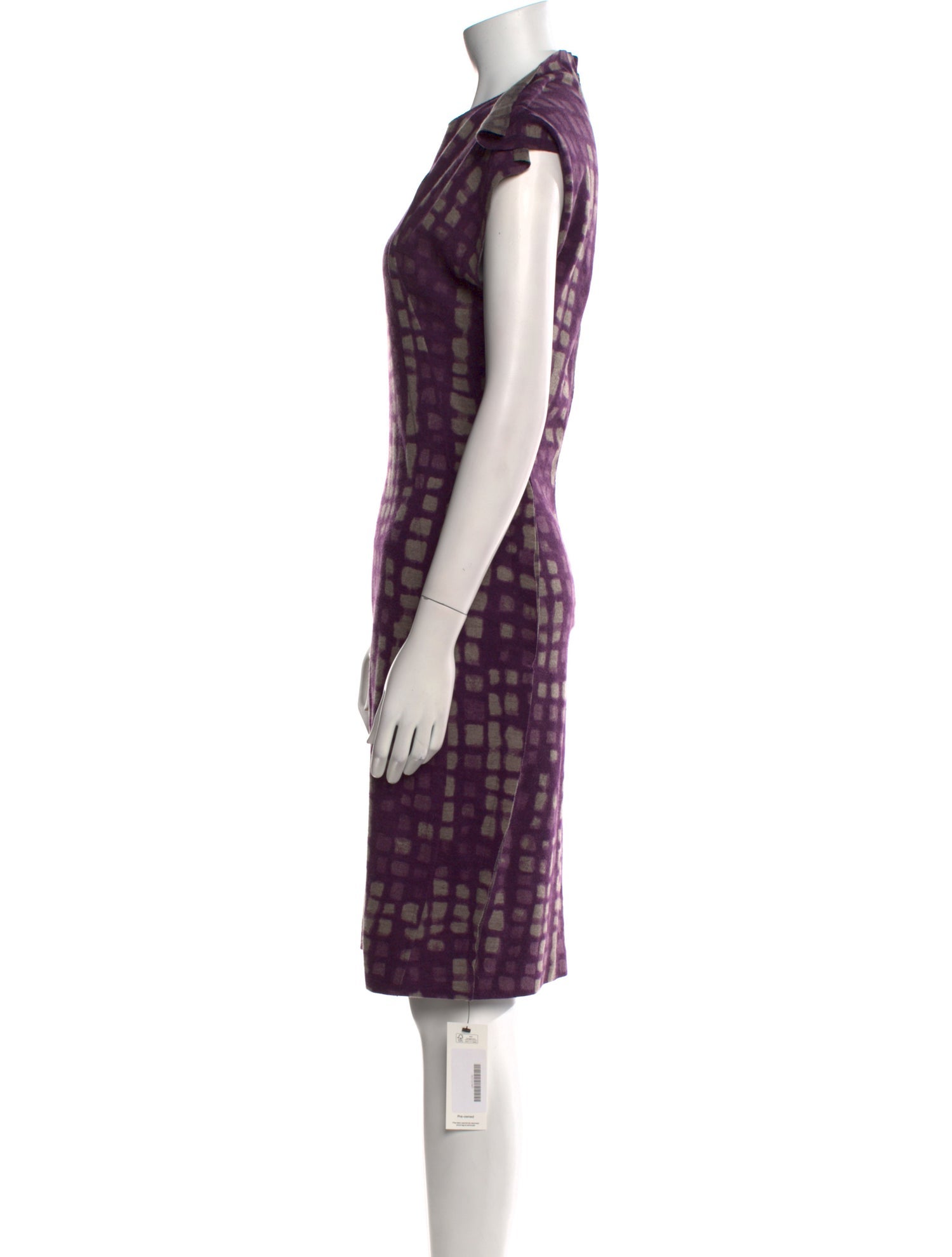 Bottega Veneta Wool Knee-Length Dress