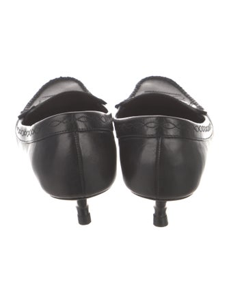 Bottega Veneta Intrecciato Weave Leather Pumps