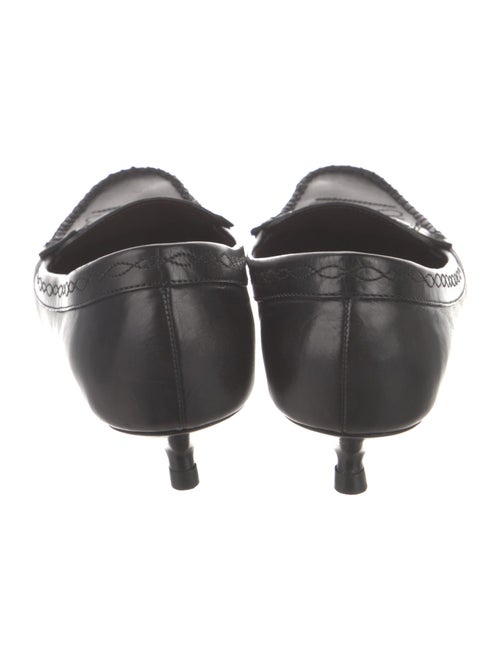 Bottega Veneta Intrecciato Weave Leather Pumps