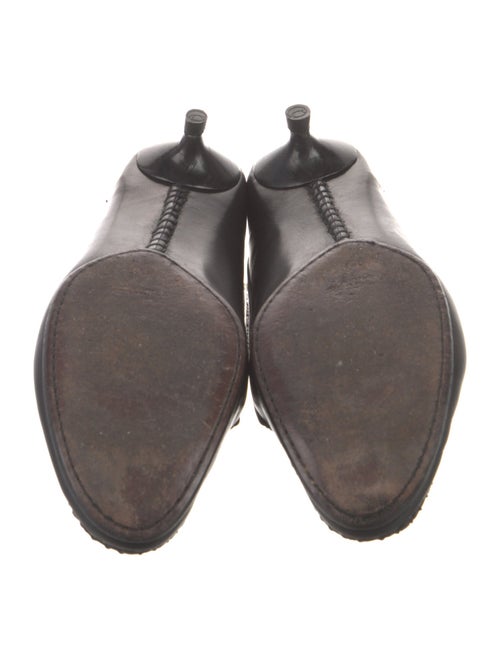 Bottega Veneta Intrecciato Weave Leather Pumps