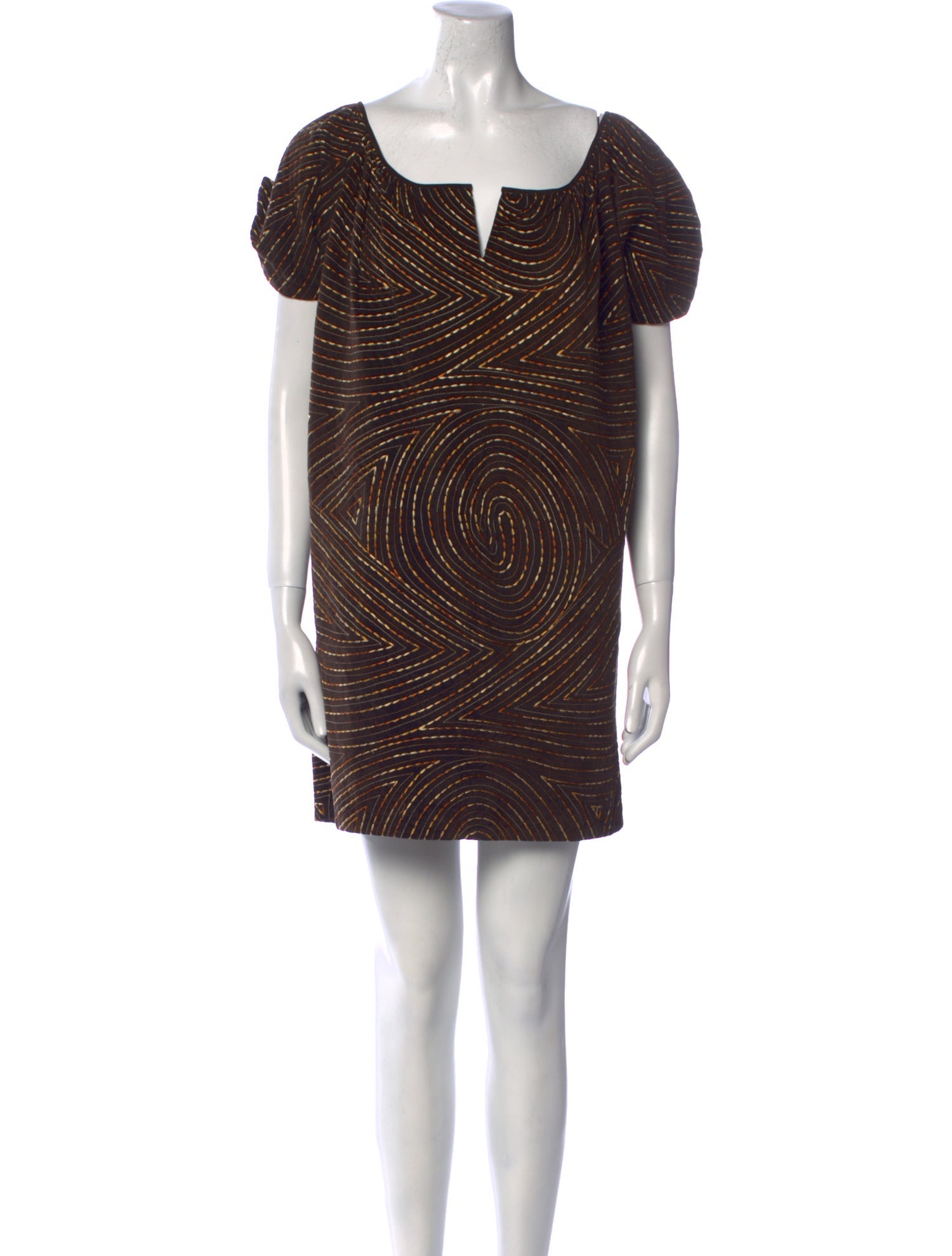 Bottega Veneta Suede Mini Dress