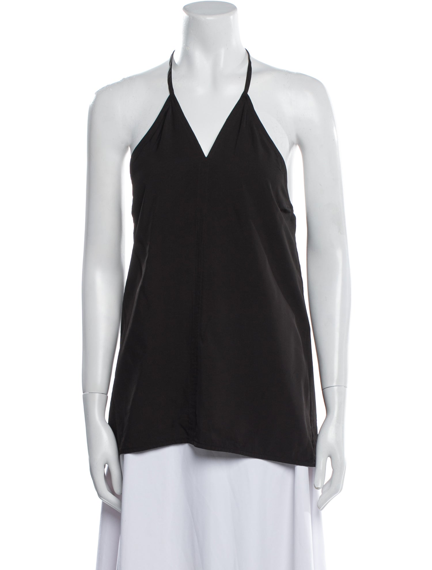 Bottega Veneta Silk V-Neck Top