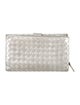 Bottega Veneta Intrecciato Weave Leather French Purse