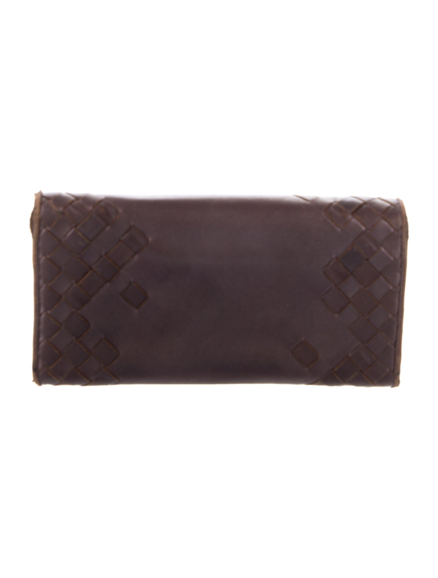 Bottega Veneta Intrecciato Weave Leather Wallet