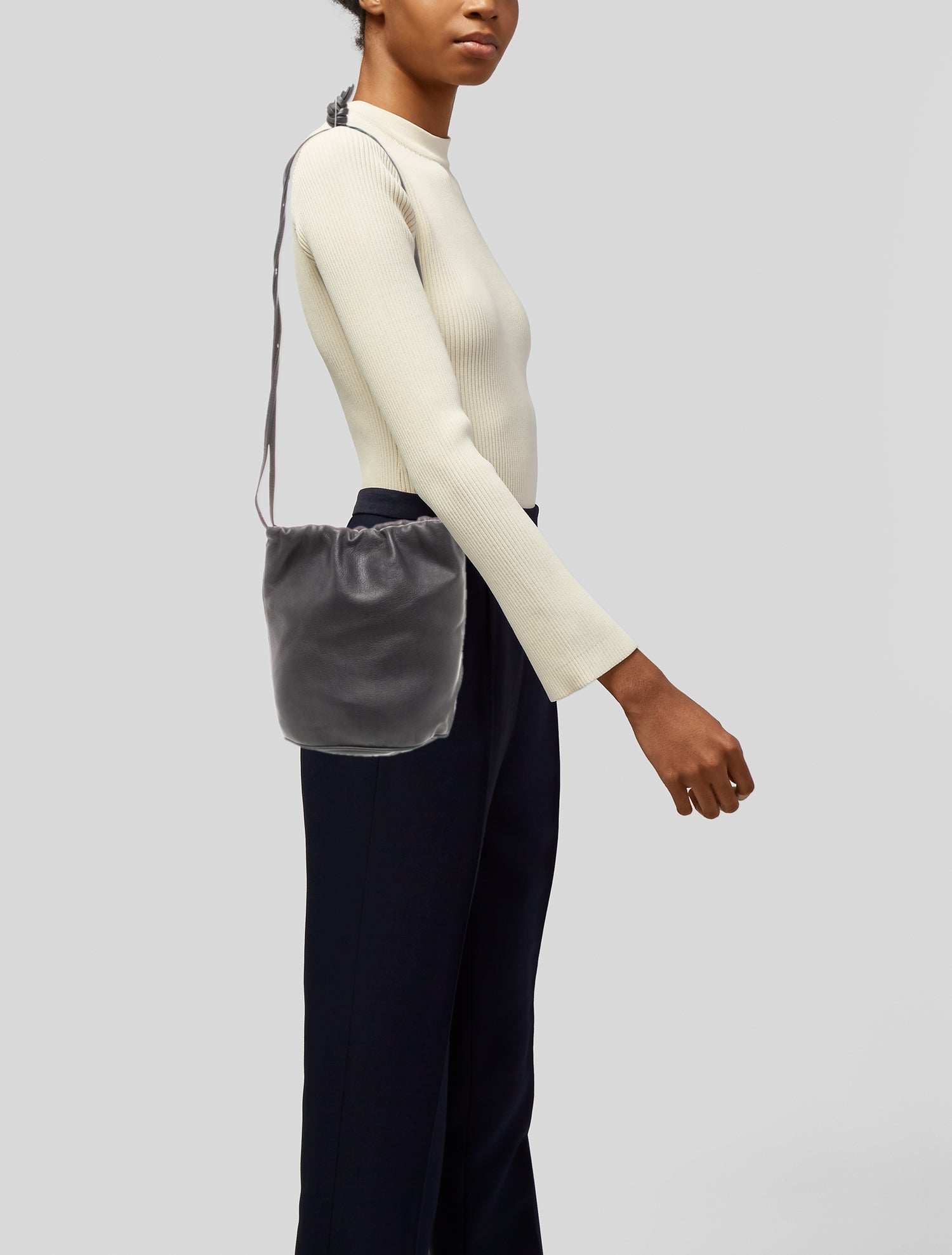 Bottega Veneta Calfskin Bucket Bag Vintage